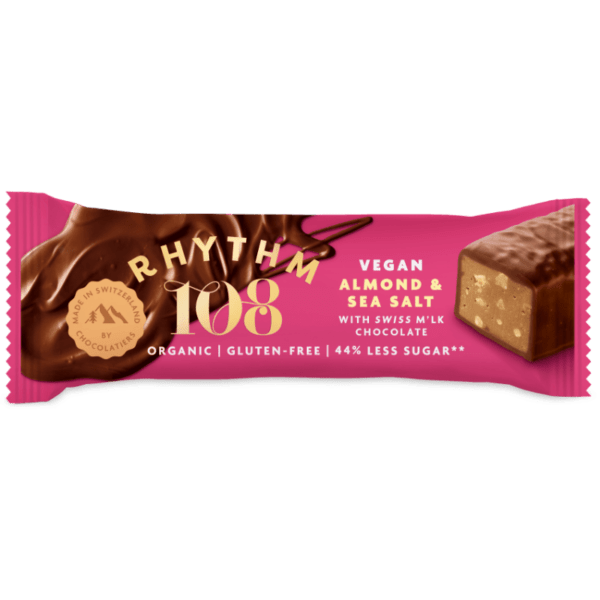 rhythm 108 almond vegan snack