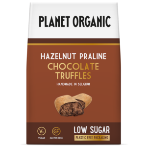 Planet Organic - Hazelnut Praline Chocolate Truffles - 80g