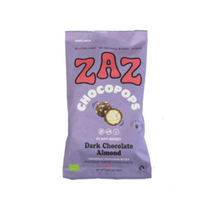 Zaz, Chocopops, Chocolat noir, Amande, 35g