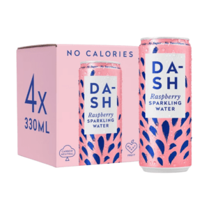 Dash Raspberry Multipack, Sparkling water