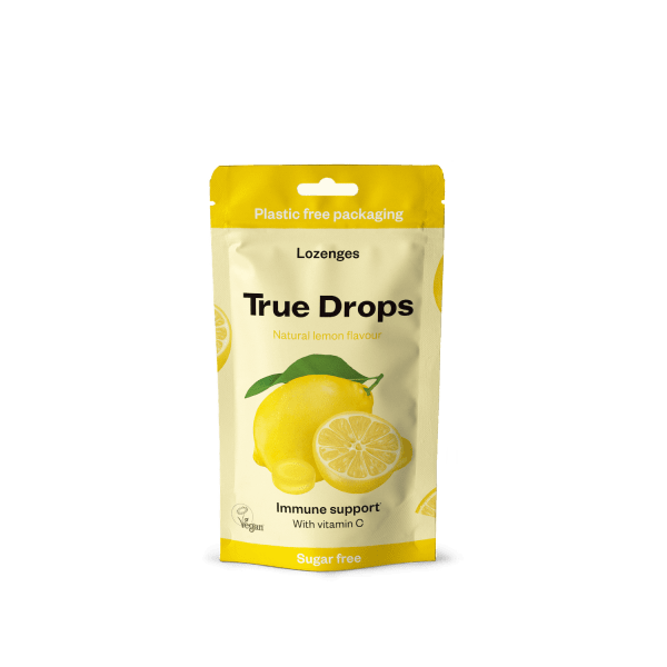 Bonbons citron pour la gorge true drops suisse
