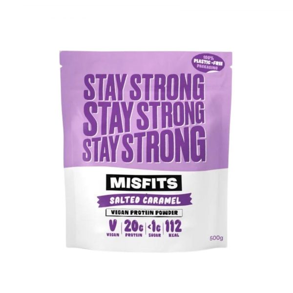 Misfits - Salted Caramel - Vegan Protein - 500g