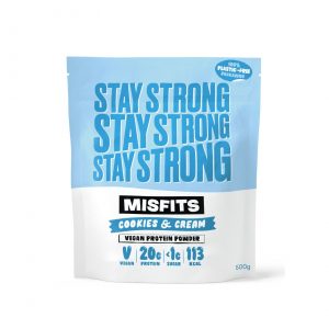 Misfits - Cookies & Cream - Veganer Proteinpulver - 500g