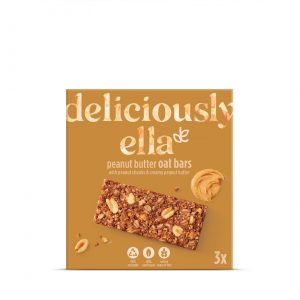 Deliciously Ella - Barre d'Avoine - Beurre de Cacahuète - Multipack (3x50g)