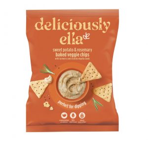 Deliciously Ella - Baked Veggie Chips - Sweet Potato & Rosemary - 100g