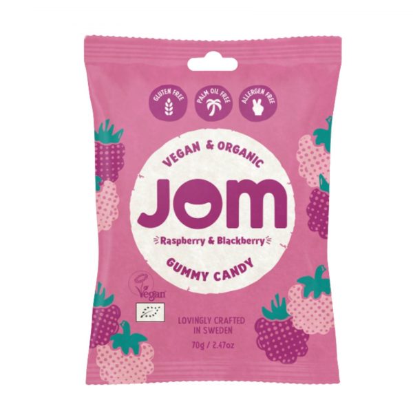 JOM - Raspberry & Blackberry - Gummy Candy - 70g
