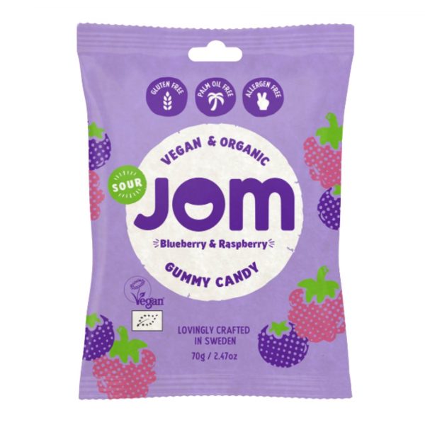 JOM - Blueberry & Raspberry - Gummy Candy - 70g
