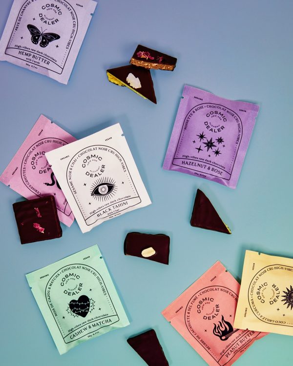 Cosmic Dealer - Box of 7 Chakra Chocolates - 140g - Siradis