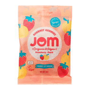 JOM - Strawberry & Peach - Gummy Candy - 70g