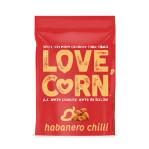 Love Corn - Habanero Chilli - 45g shop online swtzerland corn kennels