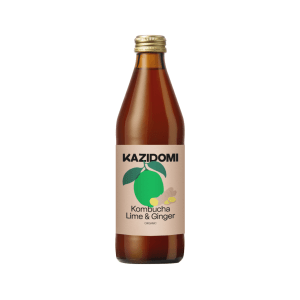 Kazidomi - Organic Lime & Ginger Kombucha 330ml