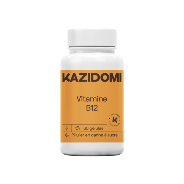 KAZIDOMI | Vitamine B12 gélules suisse