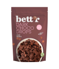 CHOCO DROPS Dark, 66% Peruvian Cacao, Bio, Bett’r, 200g vegan