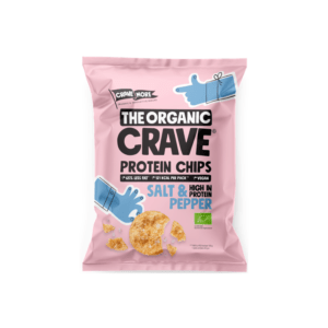 The Organic Crave - Chips protéinées bio sel et poivre - 30g
