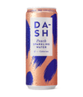 DASH peche, eau pétillante, suisse, 330ml