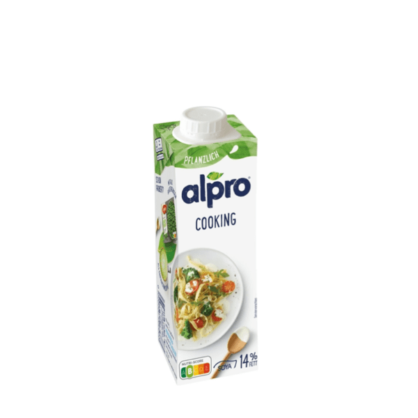 alpro soya cooking cream switzerland vegan
