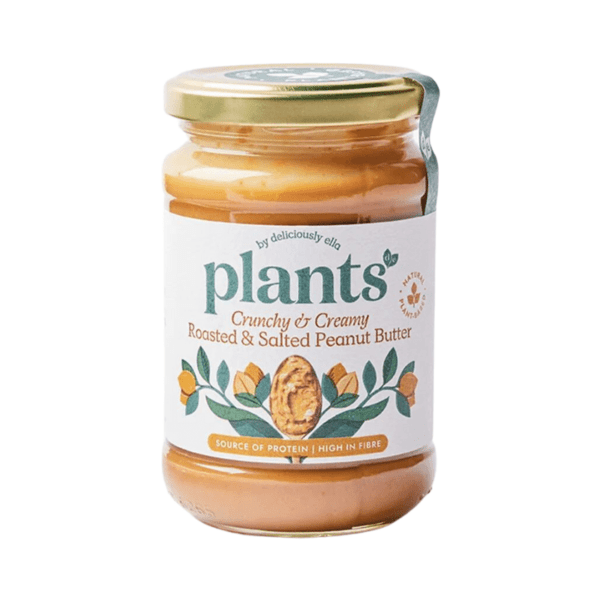 Plants by Deliciously Ella - Roasted & Salted Peanut Butter 270g