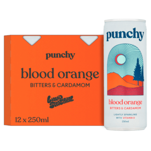 Blood Orange, Punchy, Drink, Low sugar, 12x