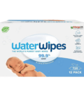 Lingettes humides, bébé, WaterWipes, 12x60
