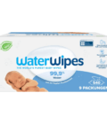 Lingettes humides, bébé, WaterWipes, 60x9